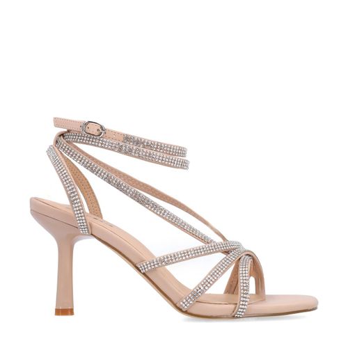 Sandales à talon avec strass - Sacha - Modalova