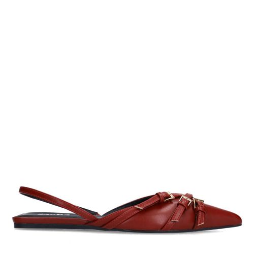 Slingbacks avec boucles - rouge - Sacha - Modalova