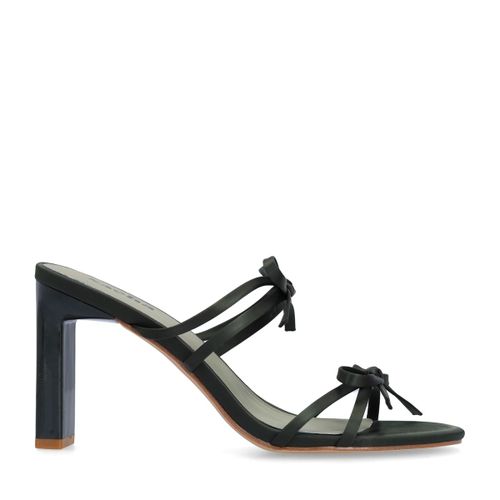 Sandalesà talon avec nœuds - vert - Sacha - Modalova