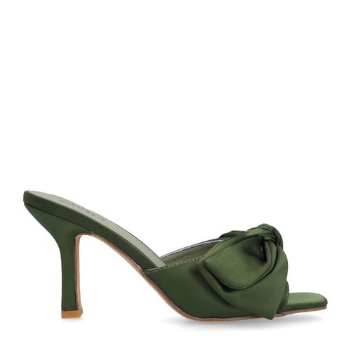 Mulesà talon avec nœud - vert - Sacha - Modalova
