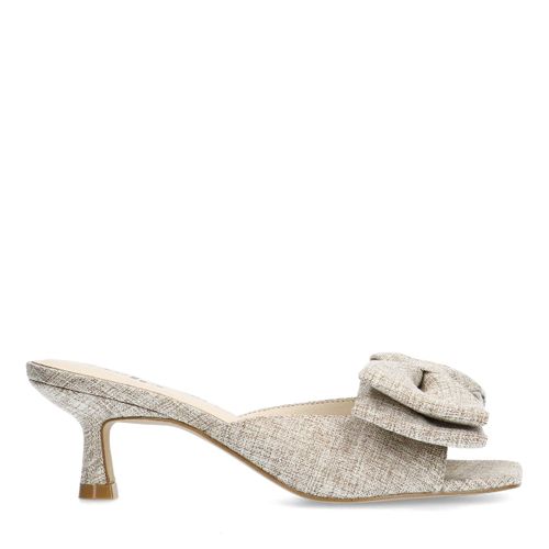Mulesà talon avec nœud - beige - Sacha - Modalova