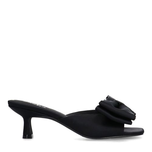 Mulesà talon avec nœud - noir - Sacha - Modalova