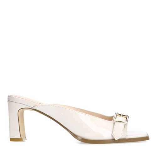 Sandalesà talon avec boucle - blanc cassé - Sacha - Modalova