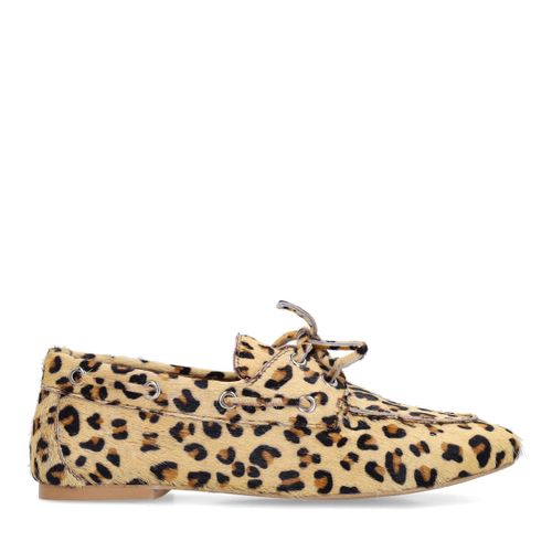Chaussures bateau léopard - Sacha - Modalova