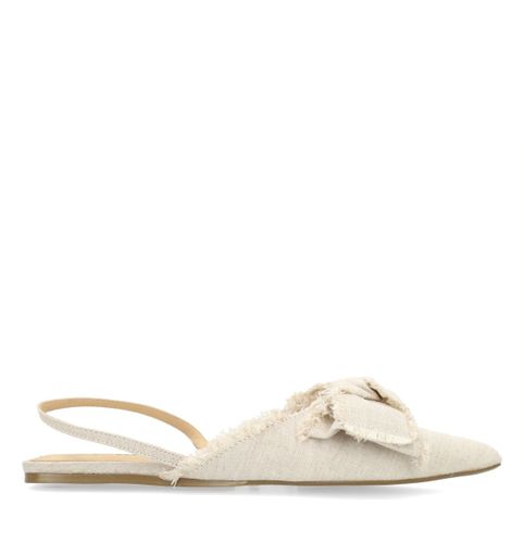 Slingbacks avec nœud - beige - Sacha - Modalova
