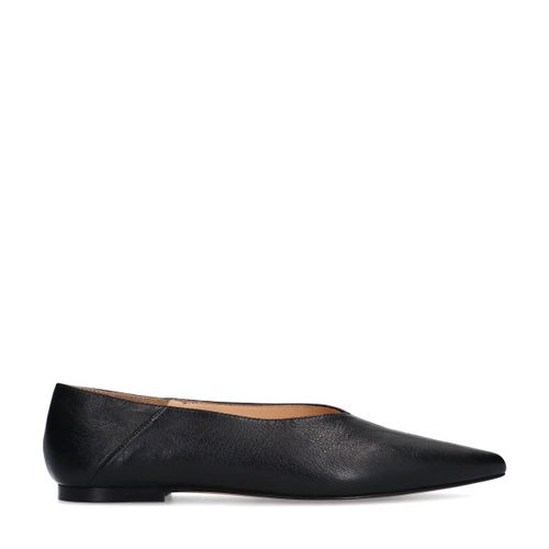 Ballerines en cuir - noir - Sacha - Modalova
