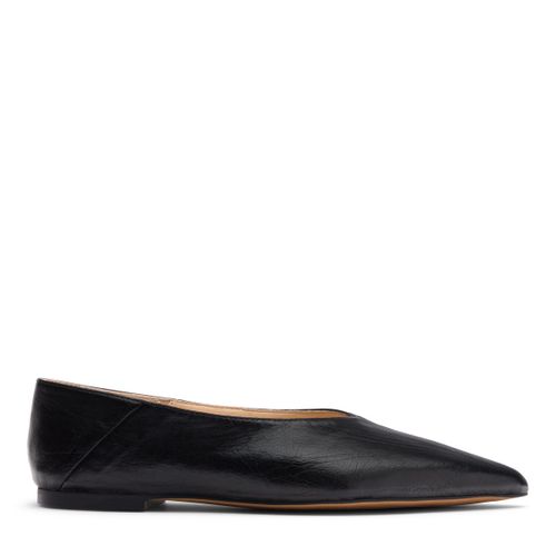 Ballerines en cuir - noir - Sacha - Modalova
