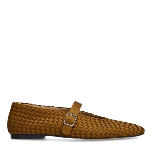 Ballerines tressées - marron - Sacha - Modalova