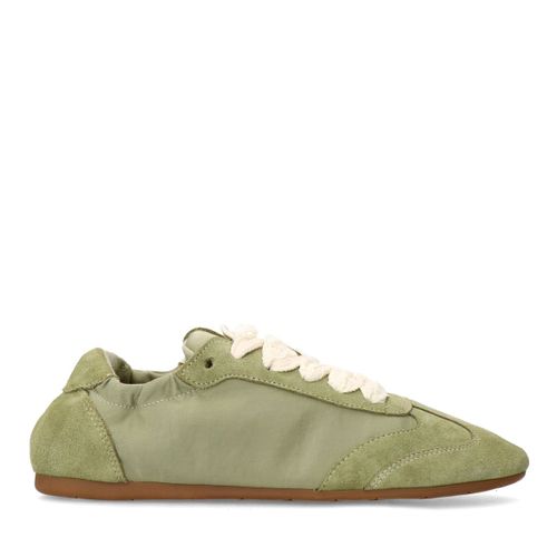 Baskets avec lacets en dentelle - vert - Sacha - Modalova