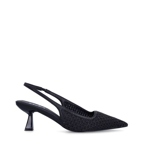 Escarpins slingback tressés - noir - Sacha - Modalova