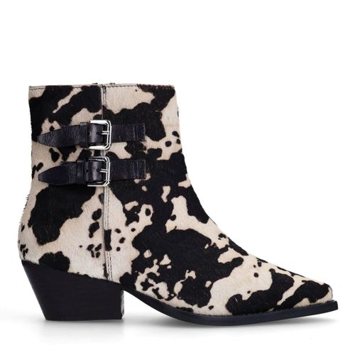 Santiags avec imprimé vache - Sacha - Modalova