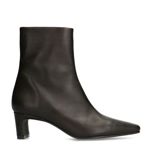 Bottinesà talon en cuir - marron foncé - Sacha - Modalova