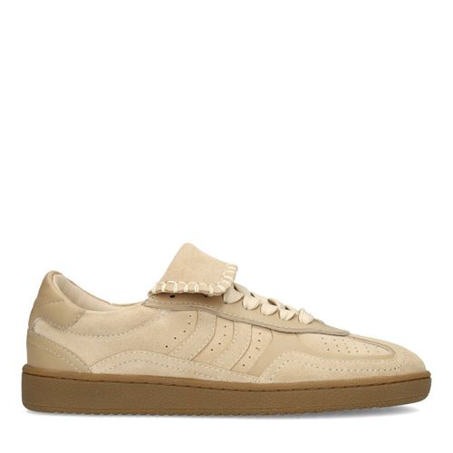 Baskets en daim - beige - Sacha - Modalova