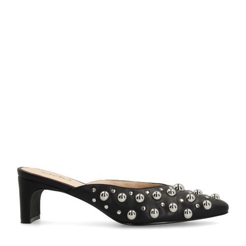 Mules avec clous - noir - Sacha - Modalova