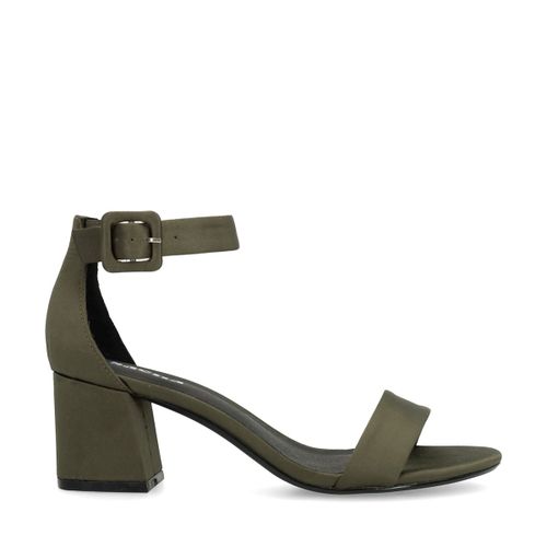 Sandales à talon - vert - Sacha - Modalova
