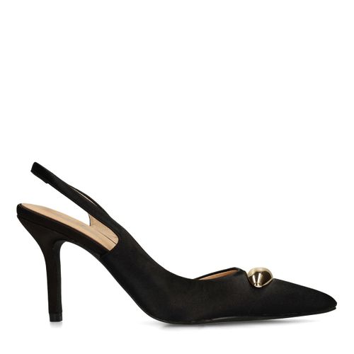 Escarpins slingback avec détail - noir - Sacha - Modalova