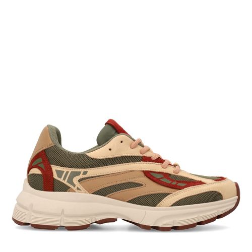 Baskets avec détails - vert - Sacha - Modalova