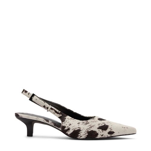 Escarpins slingback avec imprimé vache - Sacha - Modalova