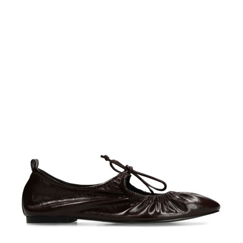 Ballerines à lacets - marron - Sacha - Modalova