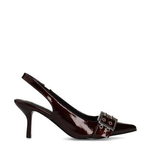 Slingbacks avec boucle - rouge - Sacha - Modalova