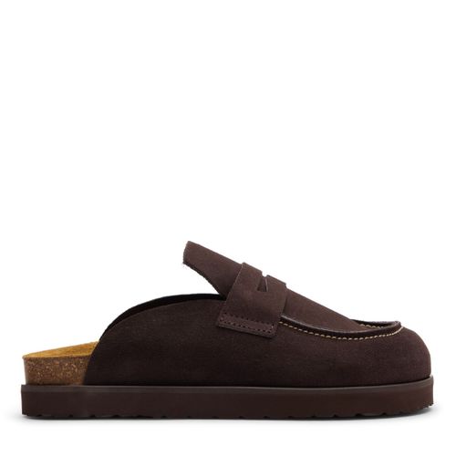 Mocassins en daim - marron foncé - Sacha - Modalova