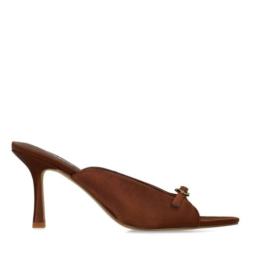 Mules avec boucle - marron - Sacha - Modalova