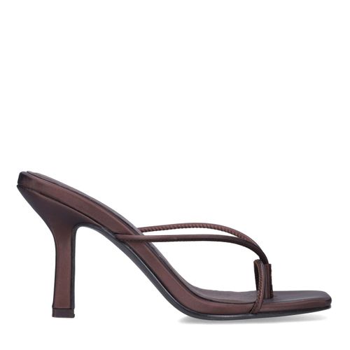 Mules à talon - marron - Sacha - Modalova