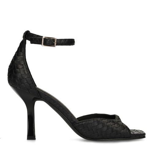 Sandales à talon - noir - Sacha - Modalova