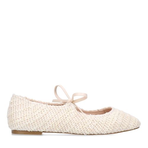Ballerines tressées - blanc - Sacha - Modalova
