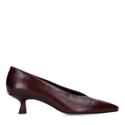 Escarpins en cuir - rouge - Sacha - Modalova