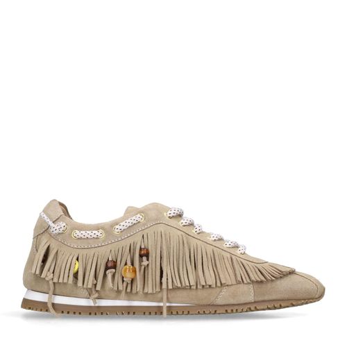 Baskets en daim avec franges - Sacha - Modalova