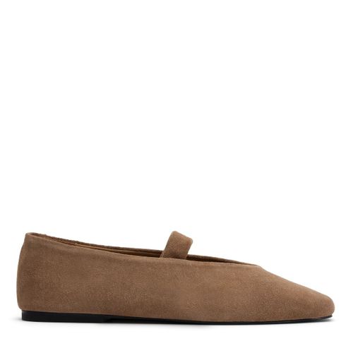 Ballerines en daim - taupe - Sacha - Modalova
