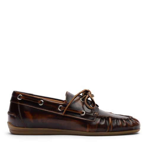 Brownwashed leren bootschoenen - Sacha - Modalova