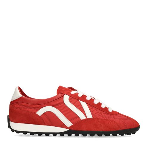 Rode suède sneakers - Sacha - Modalova