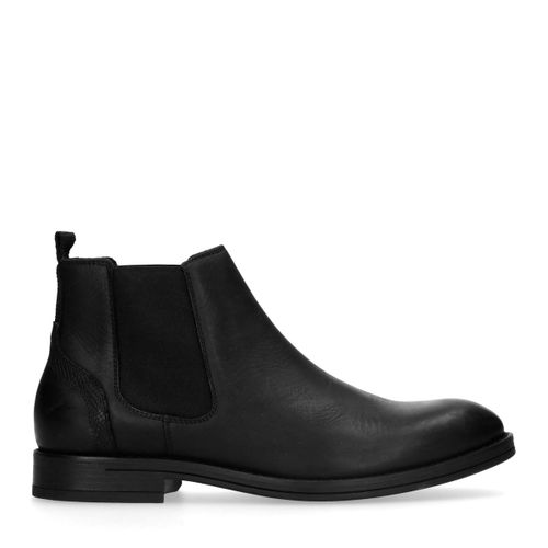 Chelsea boots en cuir - noir - Sacha - Modalova