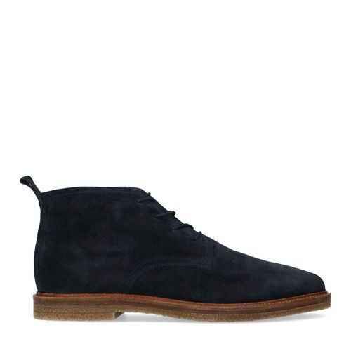 Desert boots en daim - bleu foncé - Sacha - Modalova