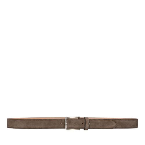 Ceinture en daim avec boucle argentée - Sacha - Modalova
