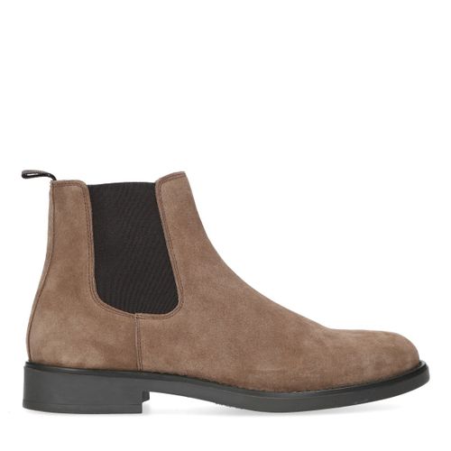 Chelsea boots en daim - marron - Sacha - Modalova