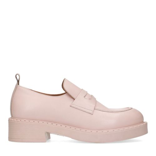Loafers en cuir - rose - Sacha - Modalova