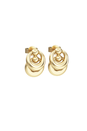 NIMBO ROUND TRANSFORMER EARRINGS - Orxata jewelry - Modalova
