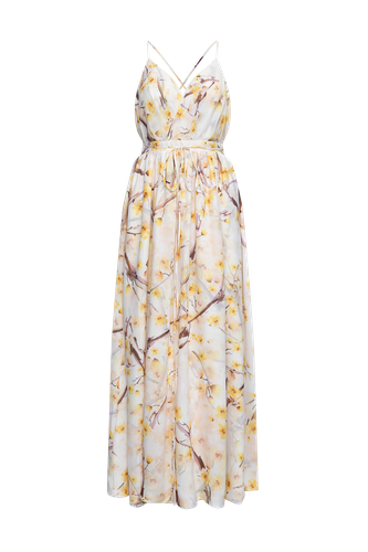 Ochna Blossom Maxi Dress - JUSTIN TONG - Modalova