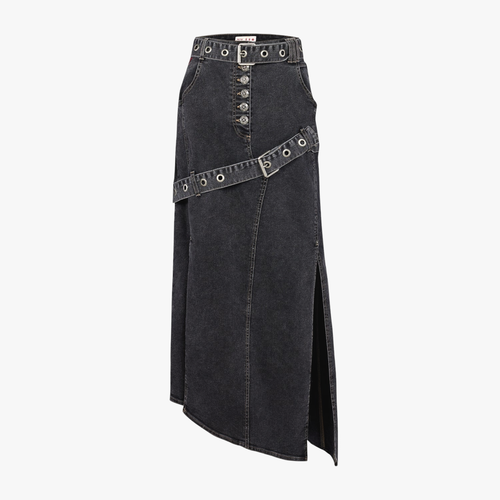 YOUR *ITCH COLORBLOCKED DENIM SKIRT - XS - Maxi skirts - PCFG - Modalova