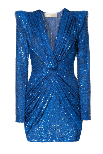 Dress Jennifer Brillant Blue - AGGI - Modalova