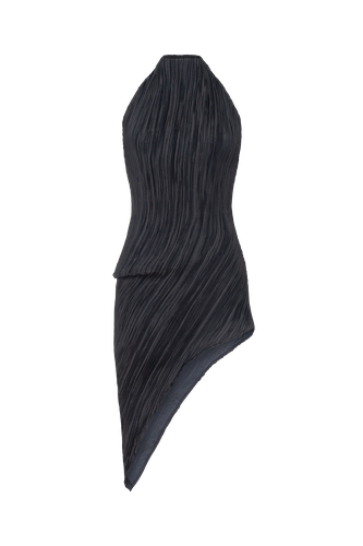 Open back asymmetric TOP - XS - Sleeveless tops - Tamar Keburia - Modalova