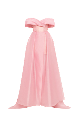 Sophisticated off-the-shoulder misty rose maxi dress, Garden of Eden - Milla - Modalova