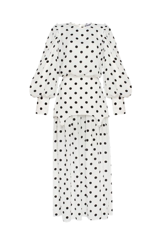 POLKA DOT DRESS Maxi - Guranda - Modalova