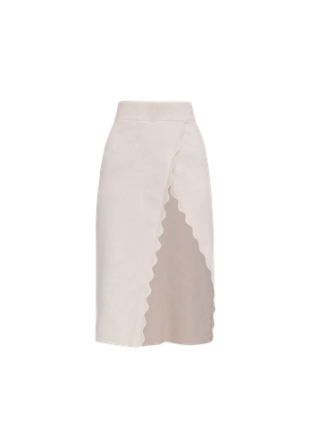 ODA MIDI SKIRT - TUSK - Andrea Iyamah - Modalova