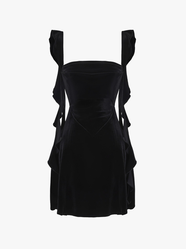 Karina Velvet Dress () - M - Mini dresses - Nana Jacqueline - Modalova