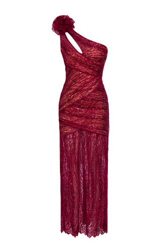 Kyra Cut-Out Lace Dress - Nana Gotti - Modalova