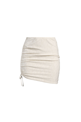 Shell Skirt in Ivory Palms - Sara Cristina - Modalova